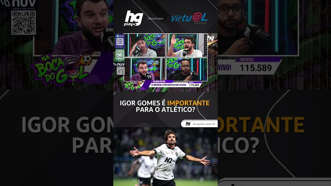 IGOR GOMES SE TORNOU UMA PEÇA IMPORTANTE NO TIME DO ATLÉTICO?