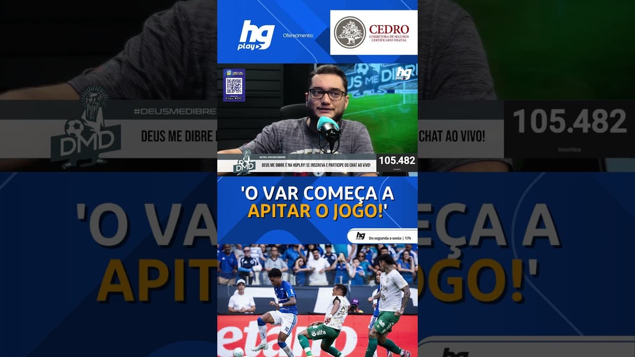 CRUZEIRO X CHAPECOENSE: O VAR NO BRASIL É USADO DE MULETA PELA ARBITRAGEM?