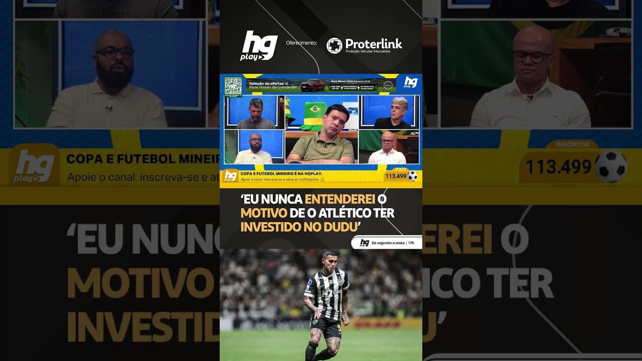 VOCÊ ACREDITA QUE O DUDU DARÁ A VOLTA POR CIMA NO ATLÉTICO?