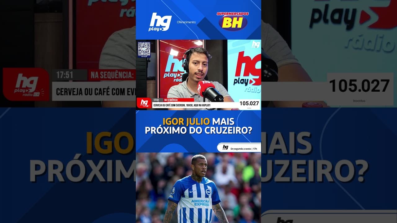 IGOR JULIO FAZ POST ENIGMÁTICO NAS REDES SOCIAIS; DEFENSOR VAI VIR PRO CRUZEIRO?