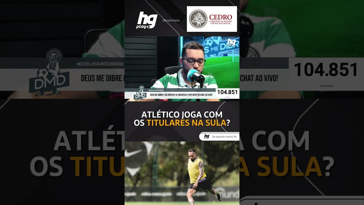 ATLÉTICO TEM QUE ENTRAR COM FORÇA MÁXIMA NA SULAMERICANA?