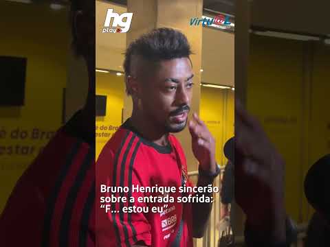 Bruno henrique solta o verbo contra a arbitragem no jogo contra o cruzeiro; veja!
